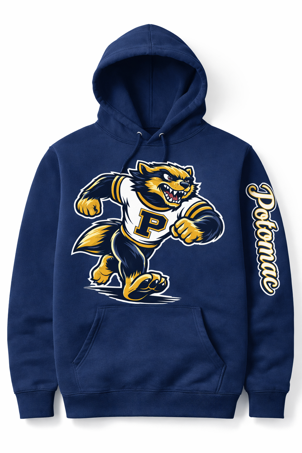 Potomac Mascot Logo Hoodie