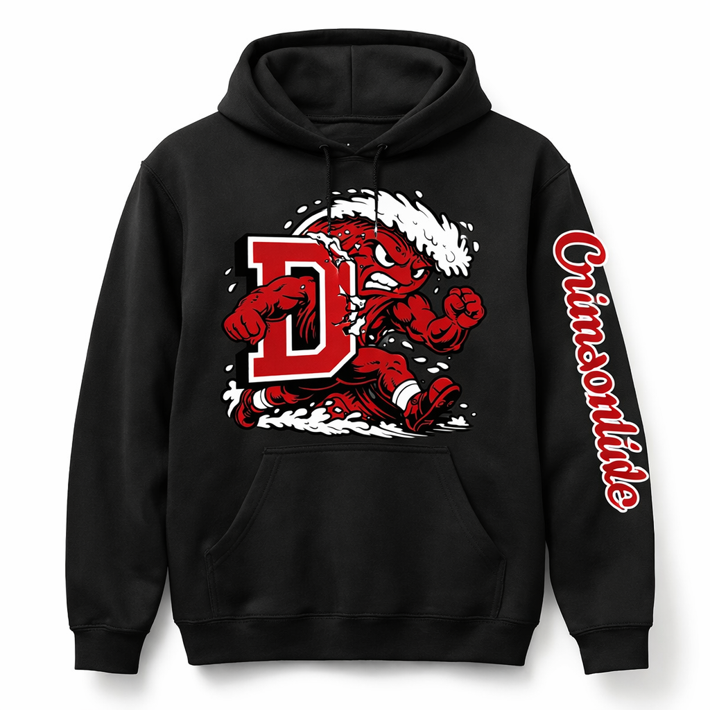 Dunbar Mascot Logo Hoodie