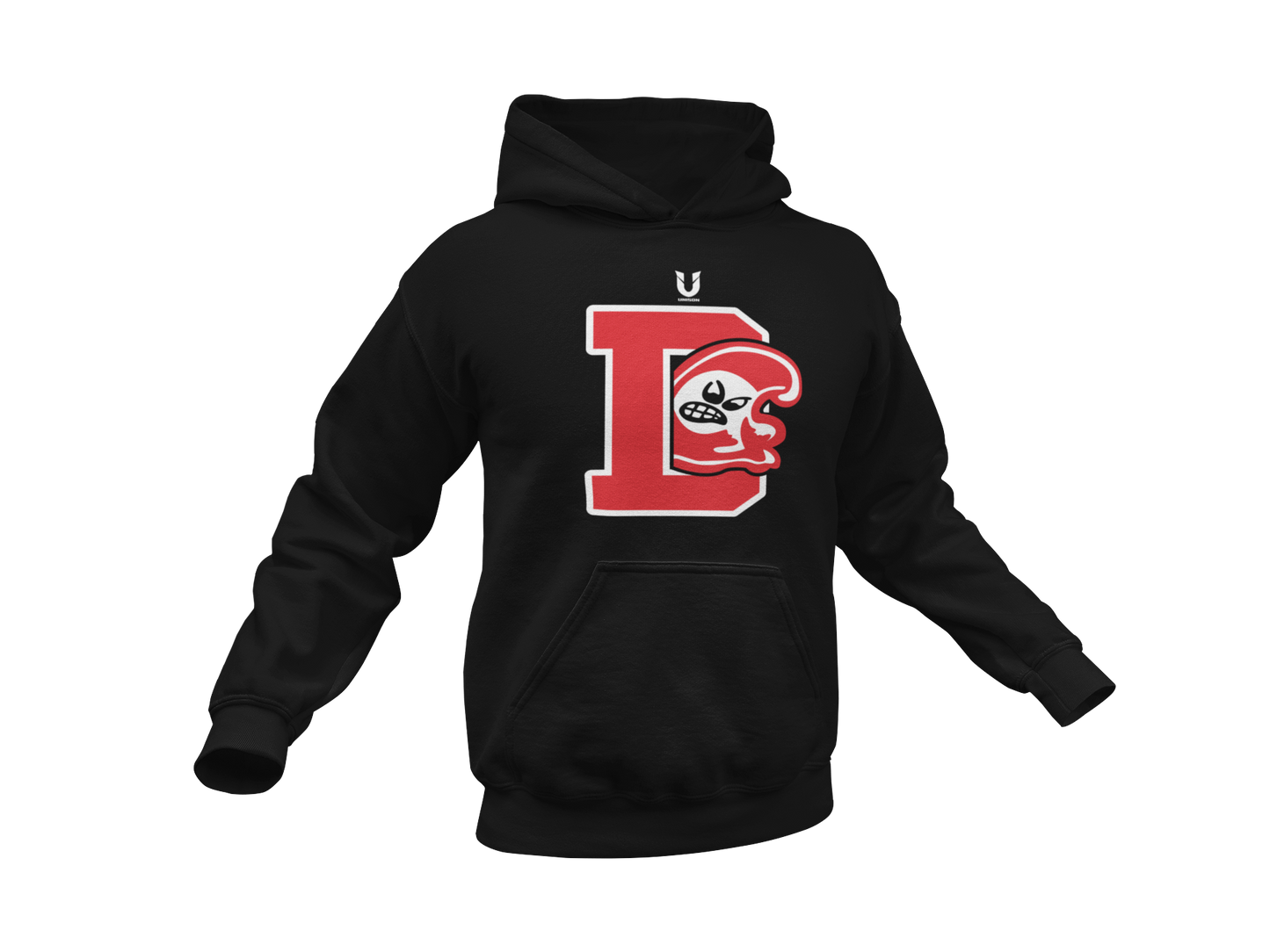 Dunbar Letter and Mascot Hoodie