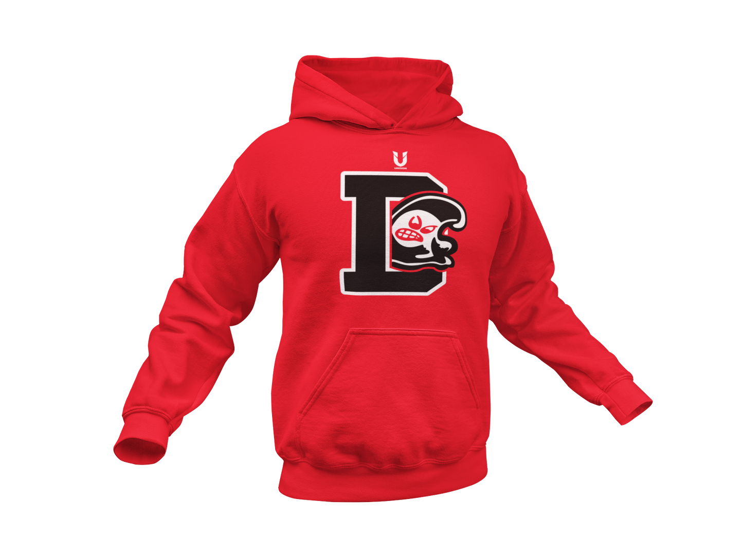 Dunbar Letter and Mascot Hoodie