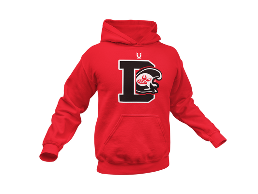 Dunbar Letter and Mascot Hoodie