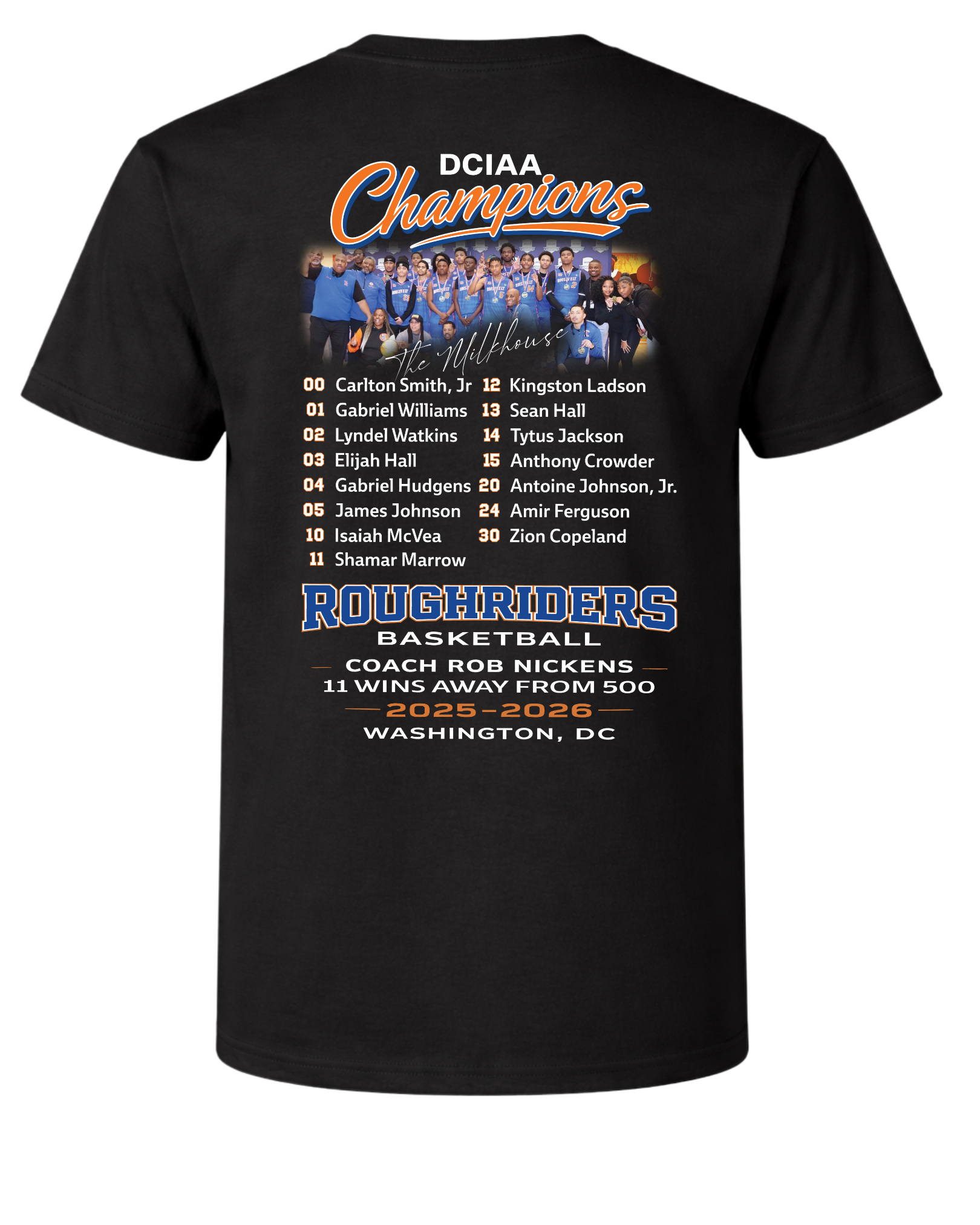 Roosevelt DCIAA Championship Tee