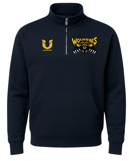 Potomac Wolverines Logo 1/4 Zip