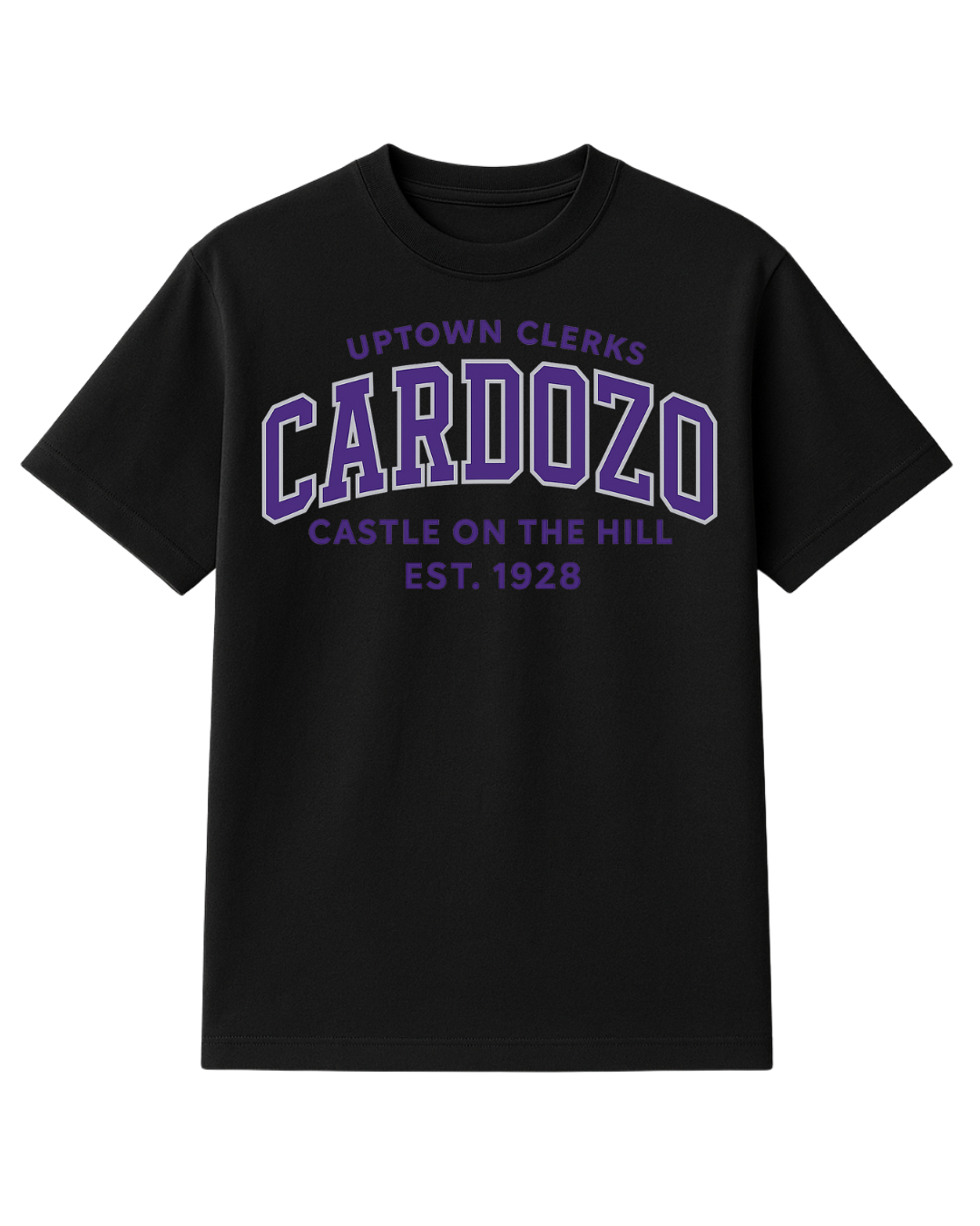 トップス everyone collegiate logo tee shirt XL Cardozo Collegiate Tee – Campus Colors Apparel