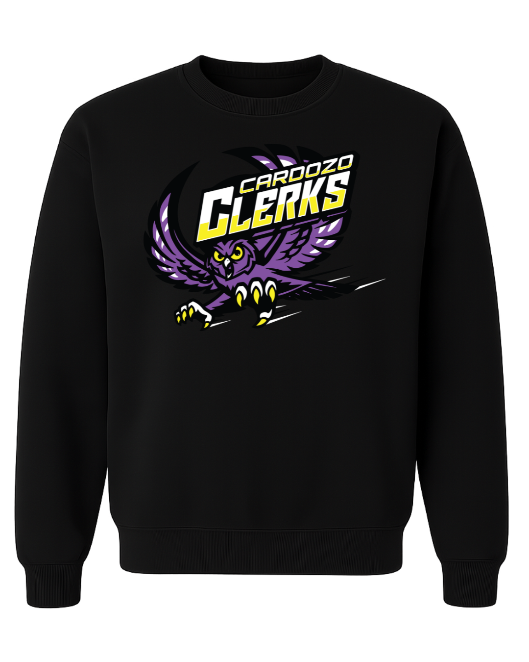 Cardozo Wild Owl Crewneck Sweatshirt
