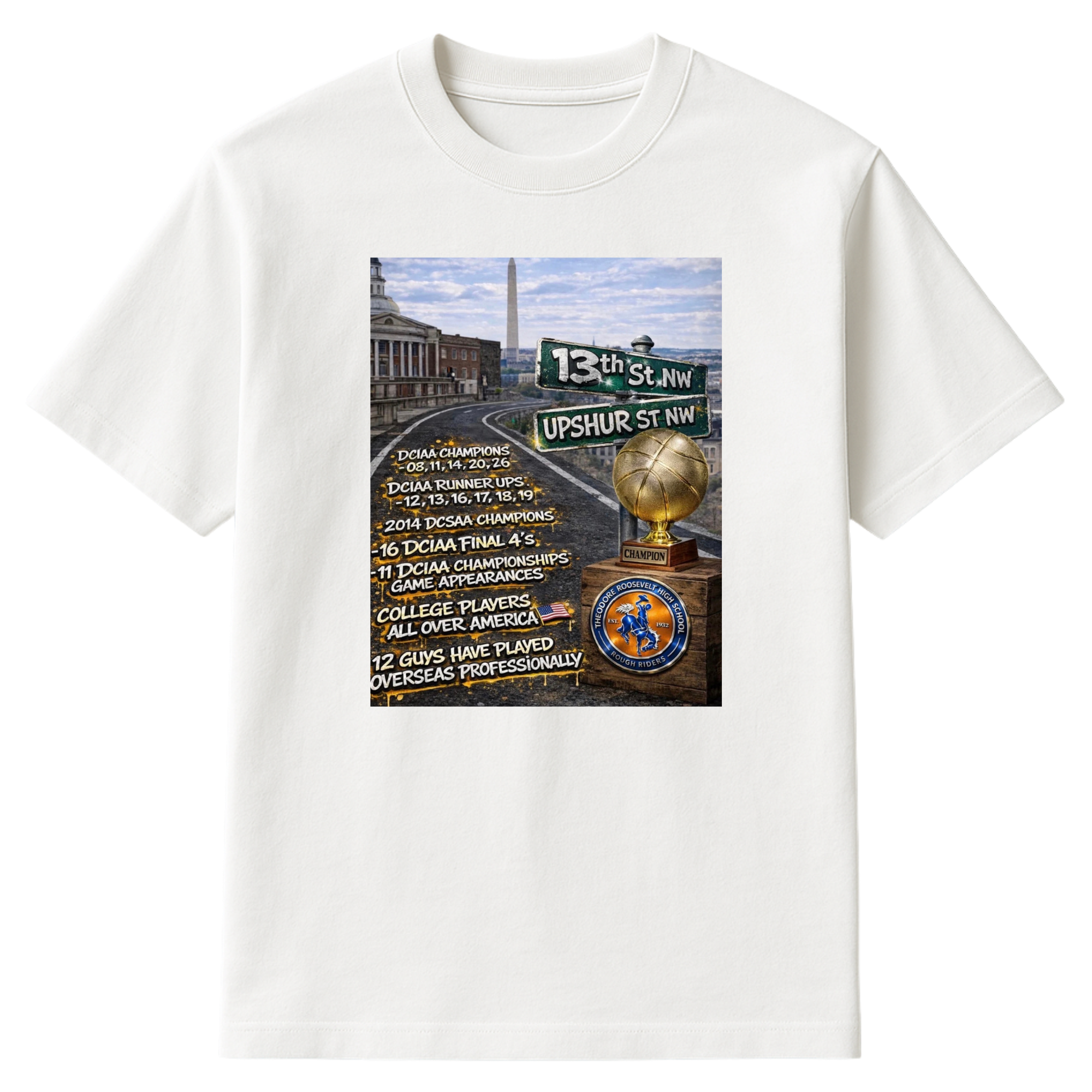 Roosevelt 13th & Upshur Tee