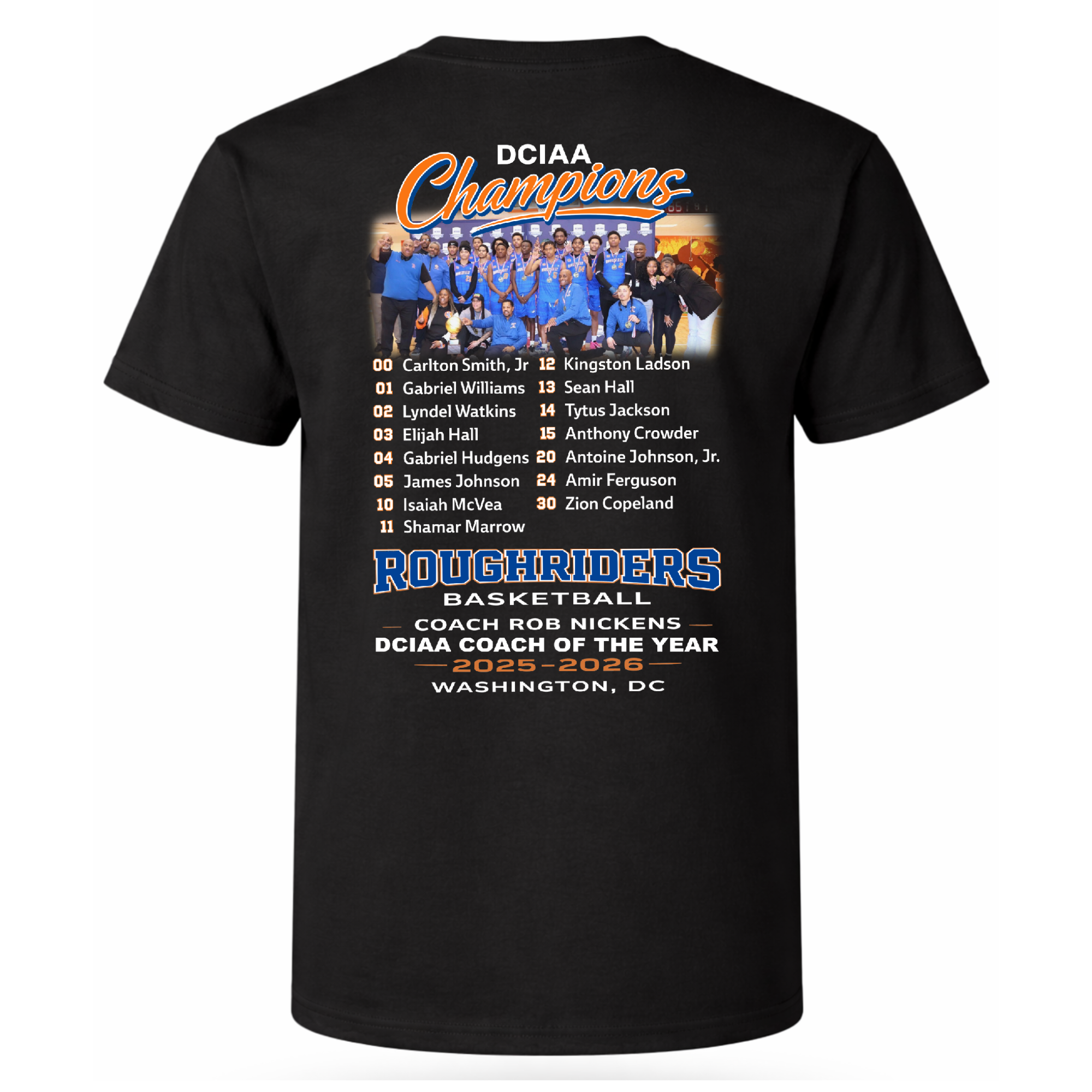 Roosevelt DCIAA Championship Tee
