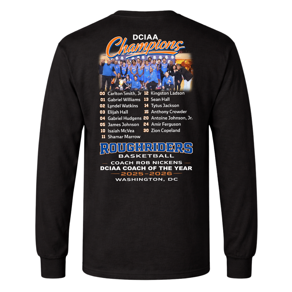 Long Sleeve Roosevelt DCIAA Championship Hoodie