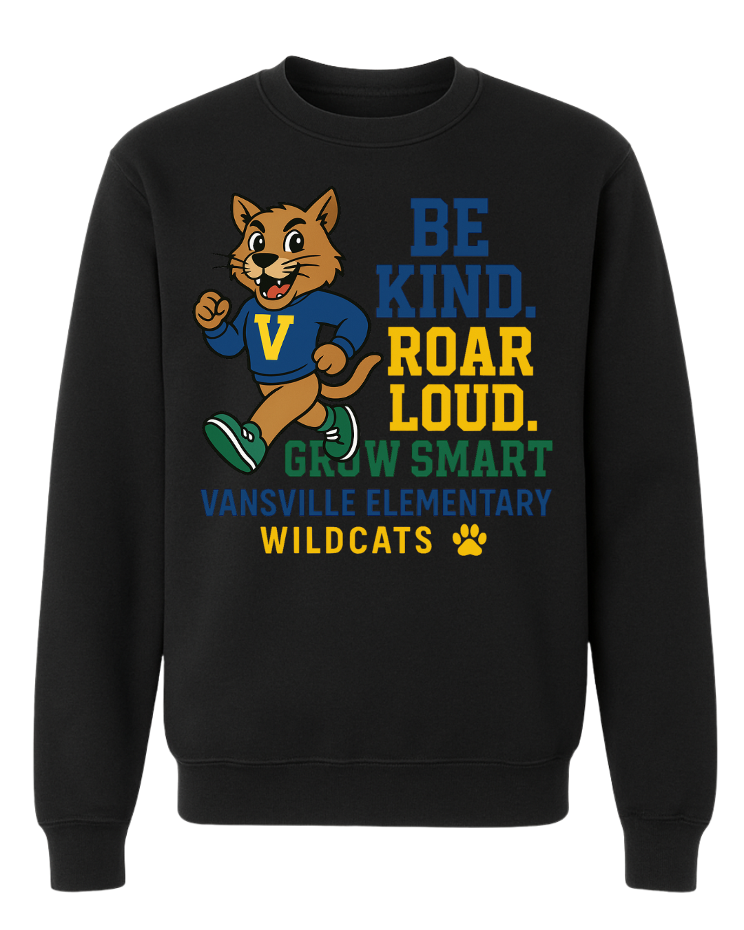 Vansville Be Kind Crewneck